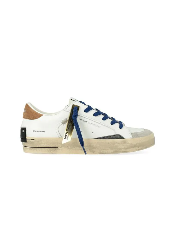 Sk8 deluxe sneaker skate shoes Crime London, Bianco