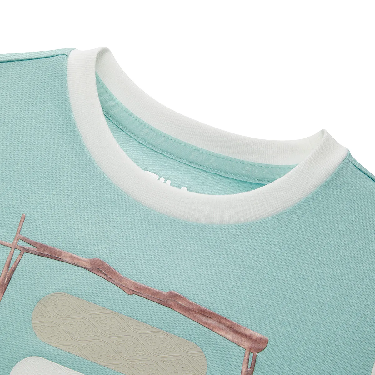 FILA KIDS Детская футболка с коротким рукавом Light Pine Green — фото 4