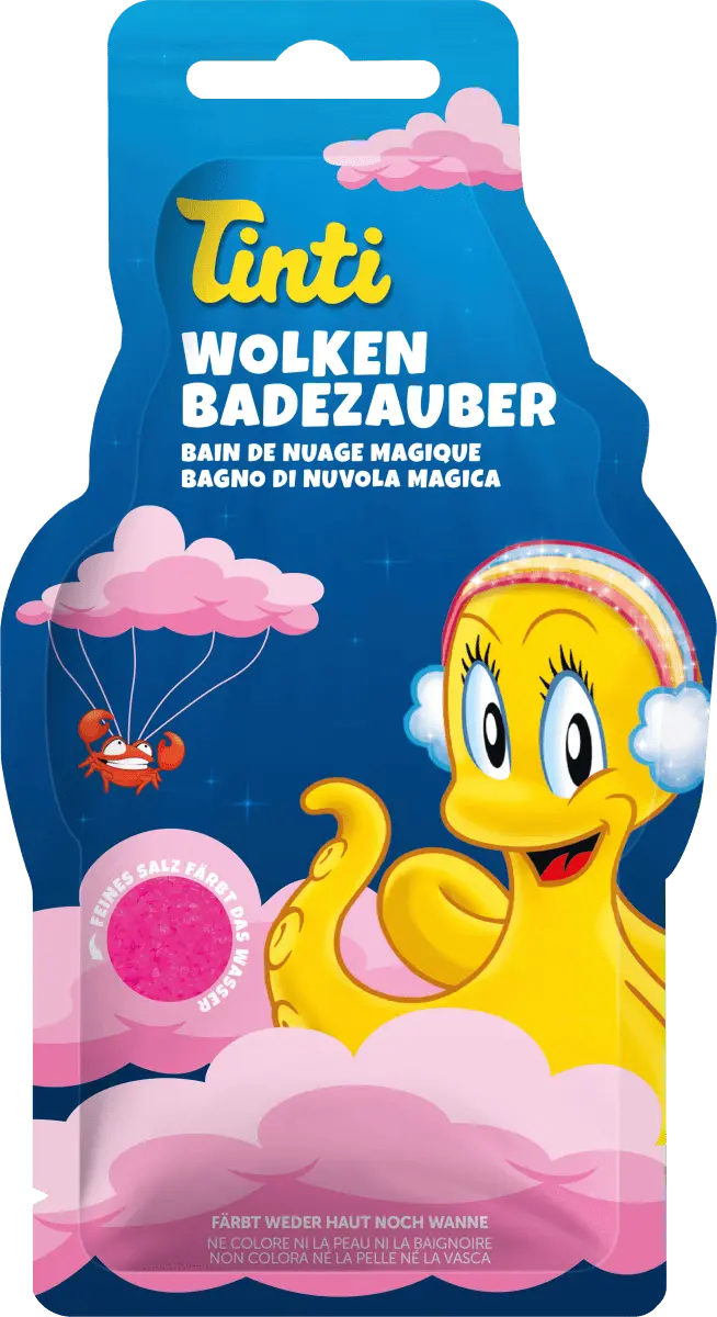 

Детская добавка для ванн Cloud Bathing Magic Pink 50г Tinti