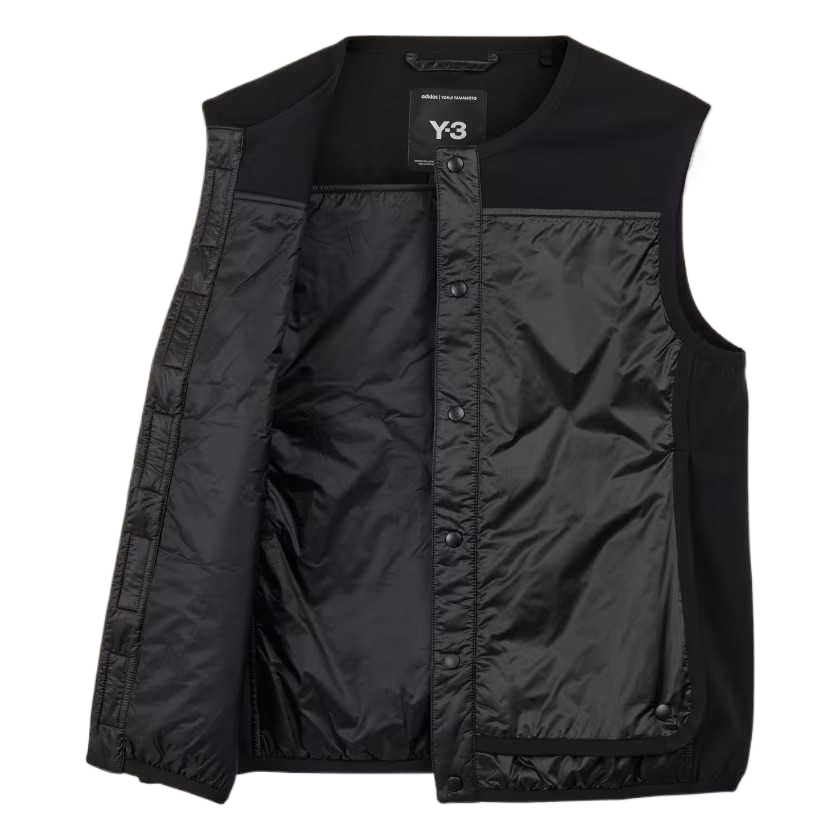 

Y-3 Жилет Y 3 без рукавов с панелями, Black
