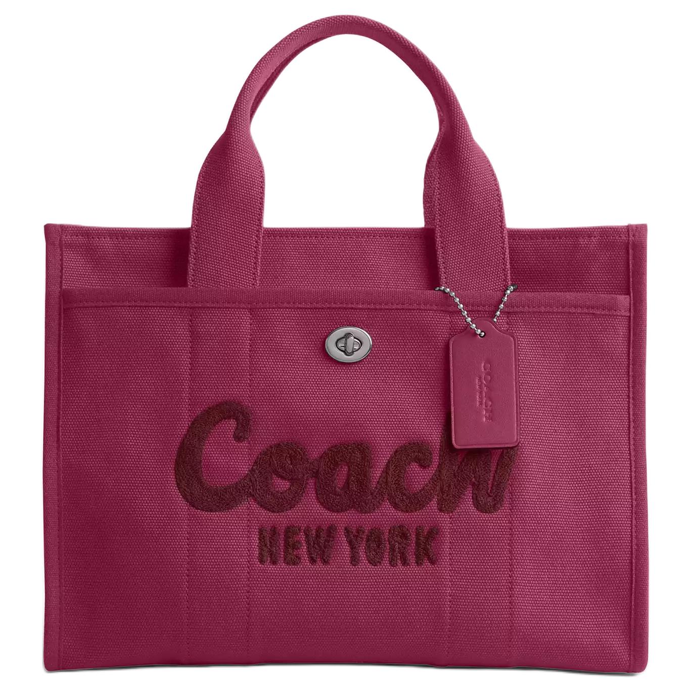 

COACH Хлопковая сумка с сатиновой вставкой