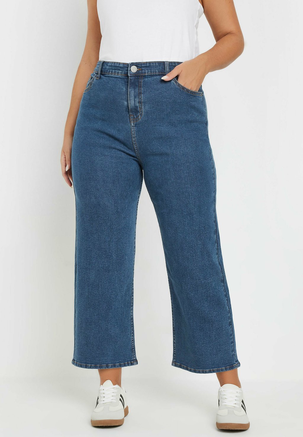 

Джинсовые шорты WIDE CROPPED Yours Clothing, синий