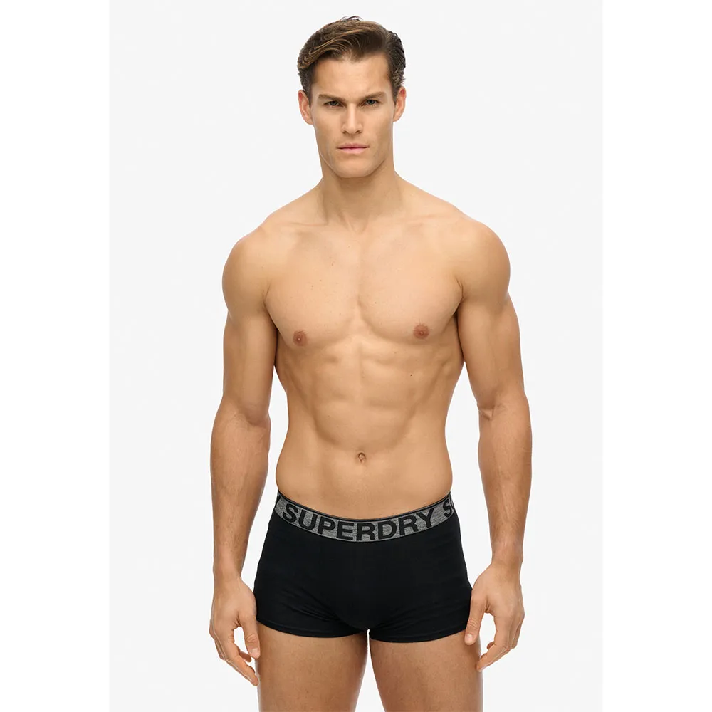 

Боксеры 3 шт Superdry M3110450B Trunk, черный
