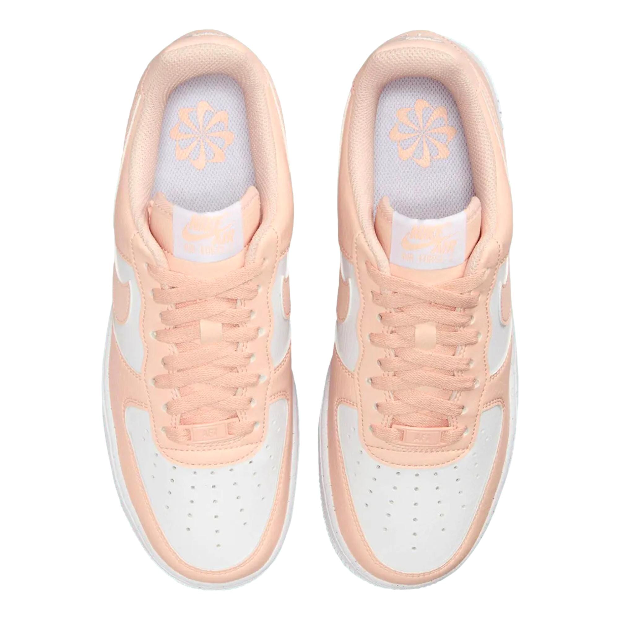 Женские кроссовки Nike Air Force 1 '07 Next Nature White / Washed Coral - White DV3808-111 — фото 3