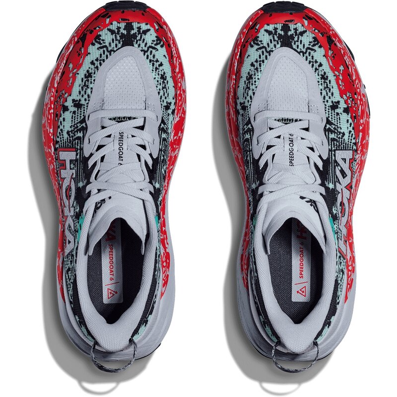 Кроссовки для бега по пересеченной местности Speedgoat 6 Hoka, мультиколор — фото 3