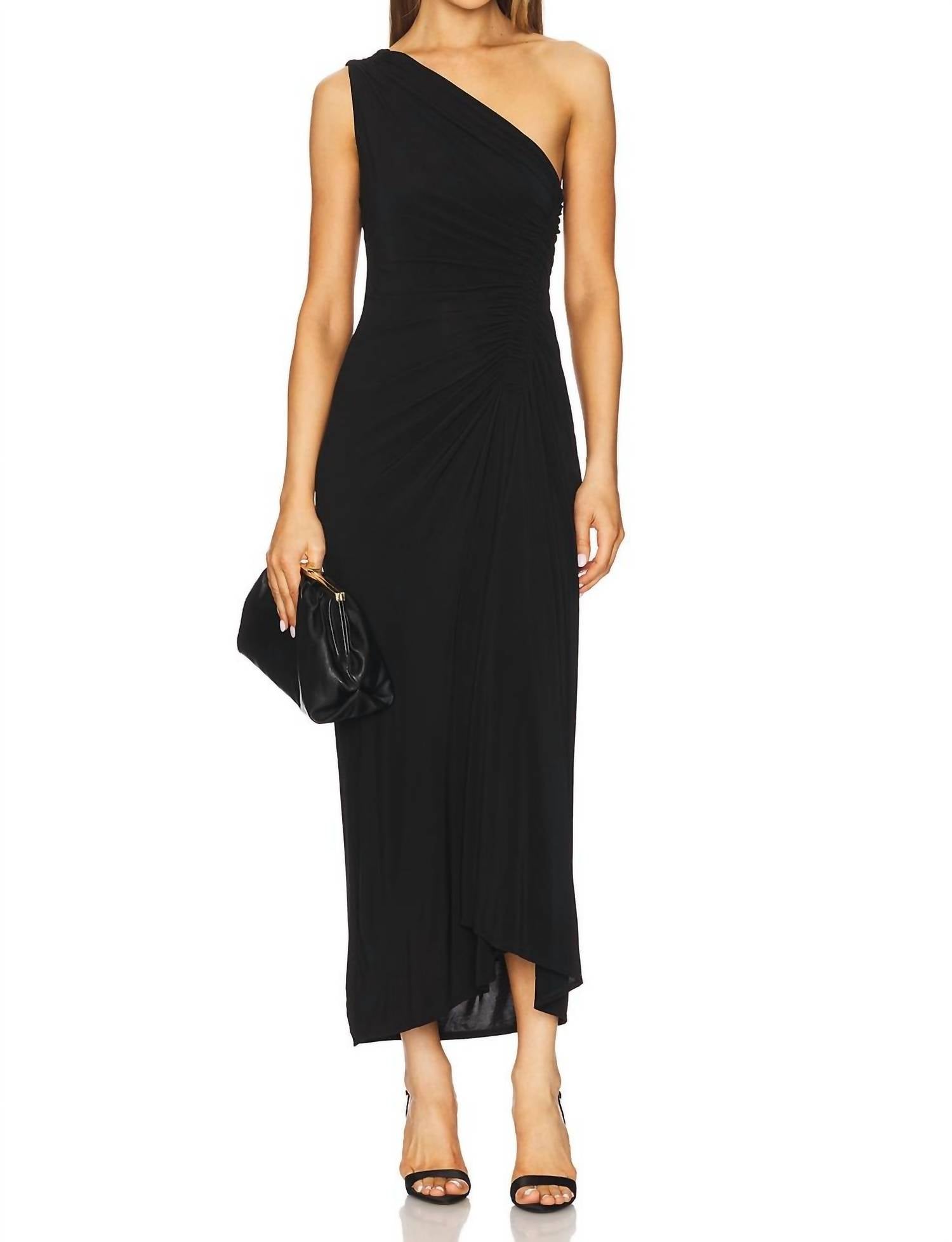 

Платье Caroline в черном цвете A.L.C.