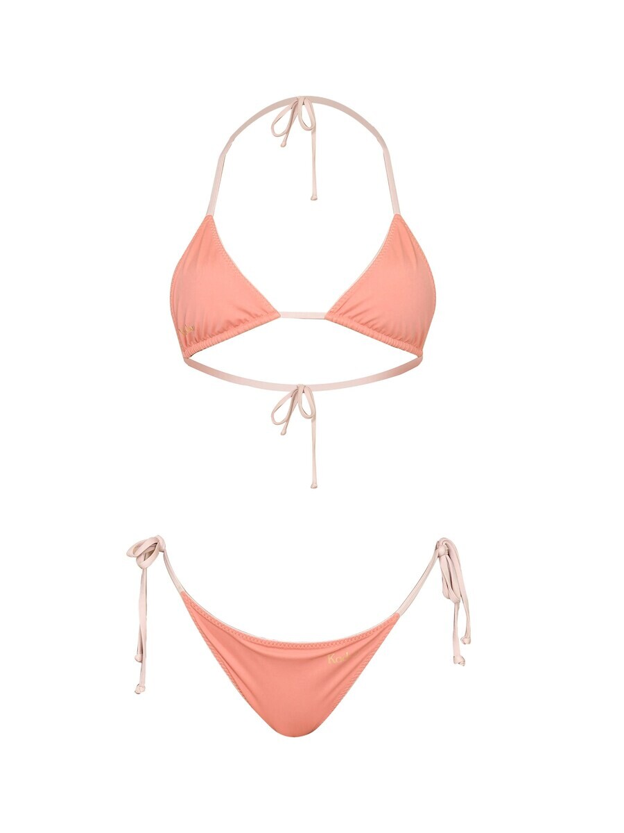 

Треугольное бикини Kadoo Triangle Bikini ECONYL Infinity Triangle Set 2-tlg. wendbar, цвет beige/apricot