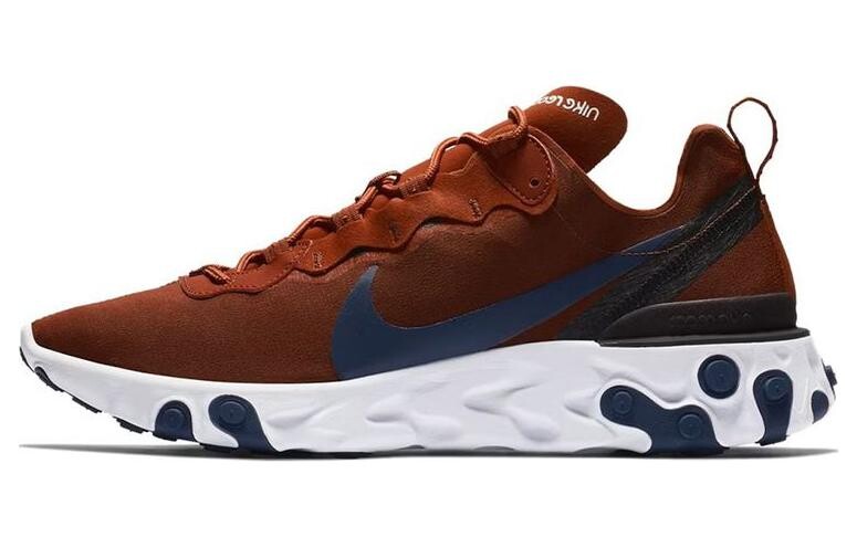 

Кроссовки Nike React Element 55 Mars Stone Midnight Navy, коричневый