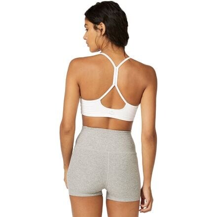 

Тонкий бюстгальтер Spacedye Racerback женский Beyond Yoga, цвет Cloud White