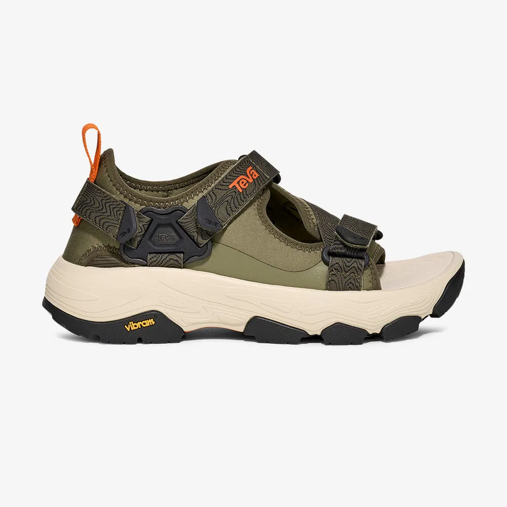 Мужские спортивные сандалии Grandview Max с подошвой Vibram оливковые от Teva
