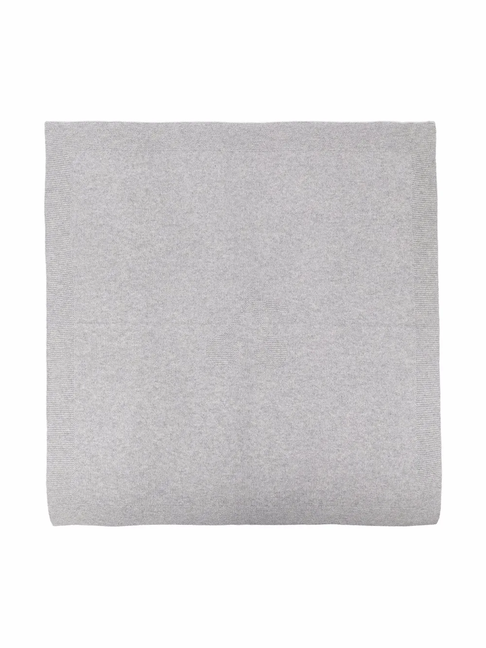 

Шарф тонкой вязки Bonpoint, серый