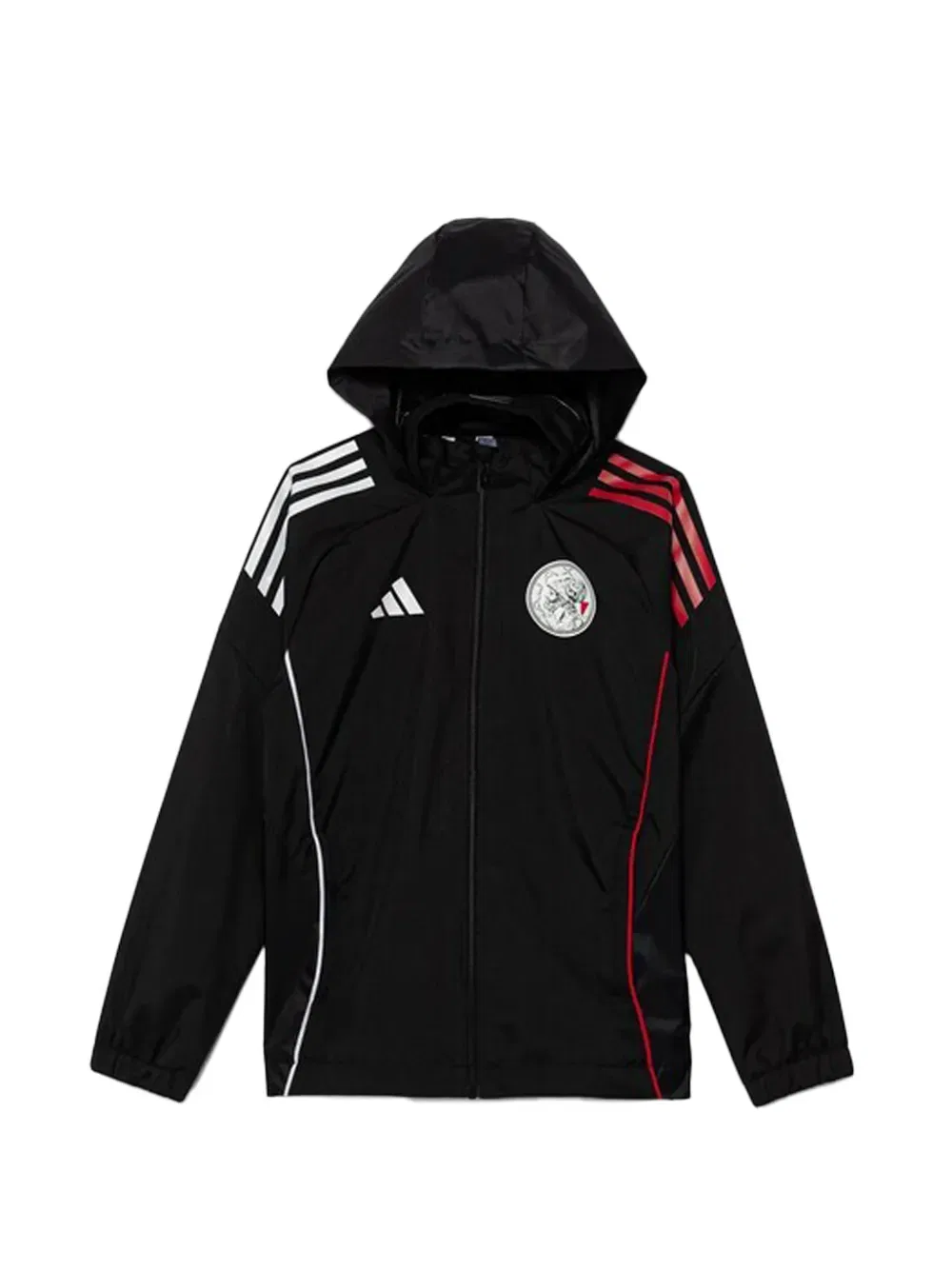 Спортивная куртка Аякс Амстердам 2025/26 Adidas Kids, черный