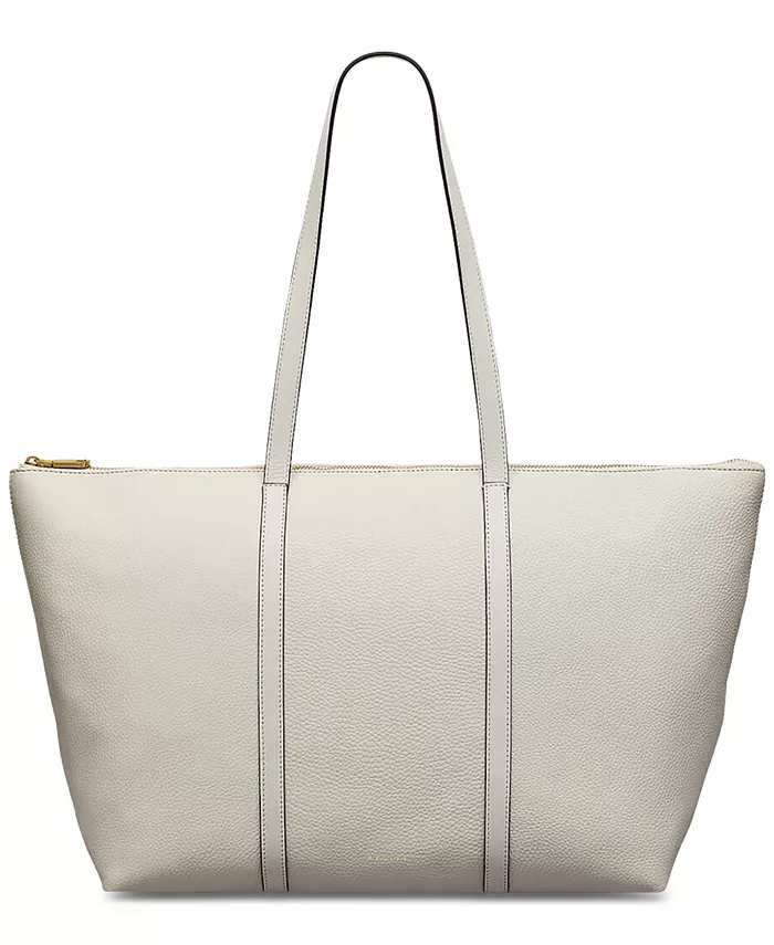 

Литровая сумка-шоппер Lynton Close Extra Large с кожаной застежкой-молнией Radley London, белый
