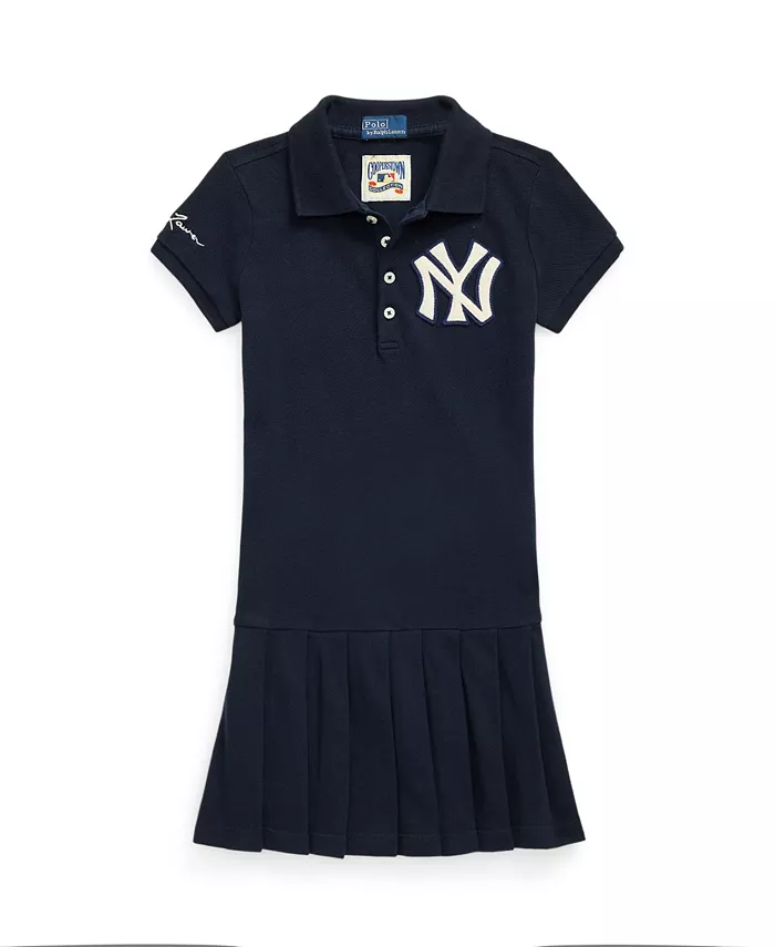 

Платье-поло для малышек и девочек Yankees Polo Ralph Lauren, синий