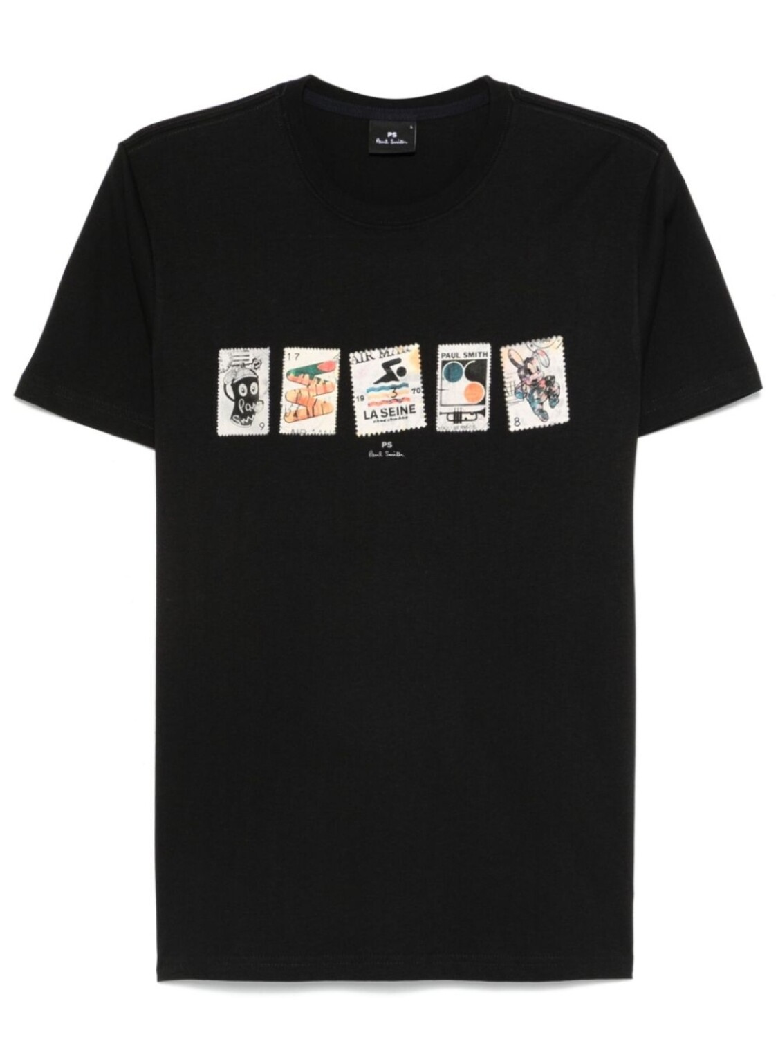

Футболка с принтом PS Paul Smith, черный