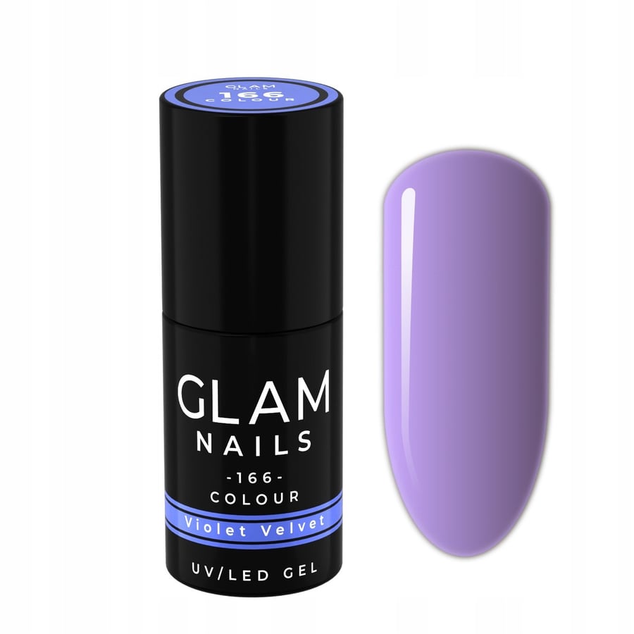 

Гибридный лак для ногтей Glam Nails 166 Lavender 6 мл