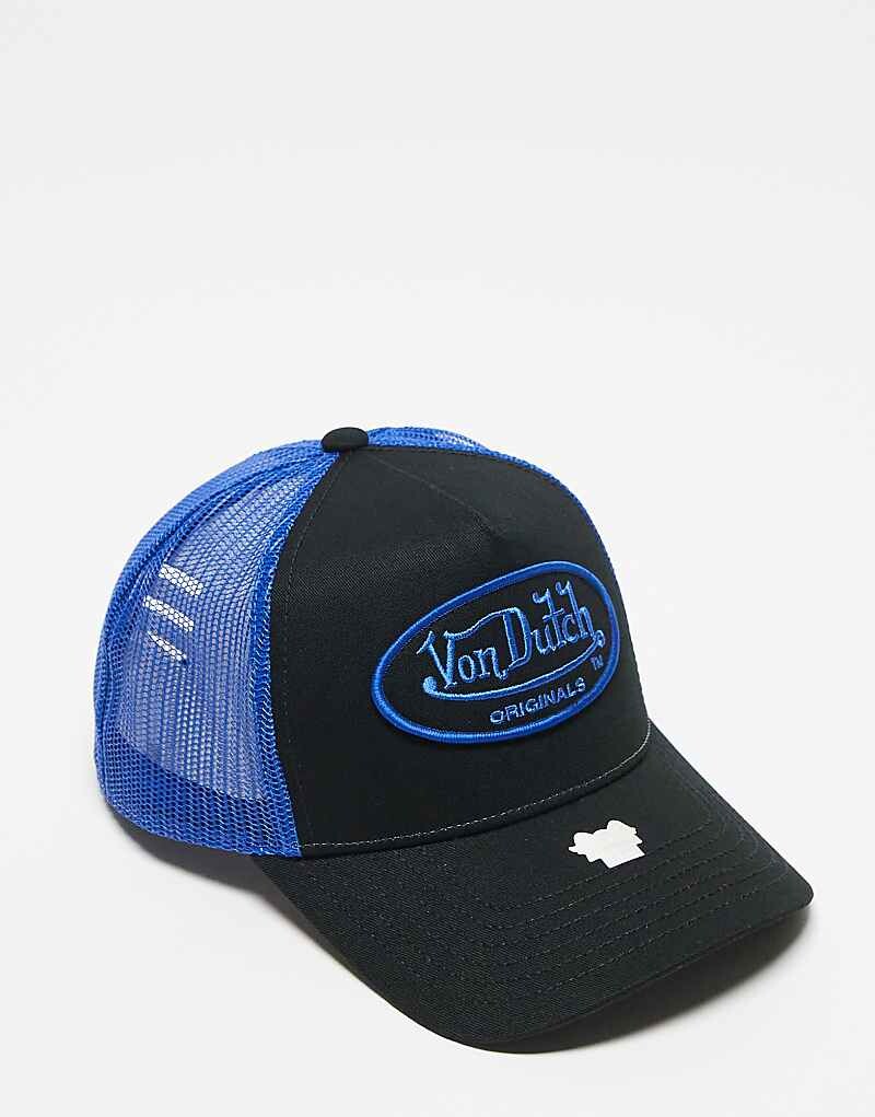 

Von Dutch – Boston – Черно-синяя кепка дальнобойщика