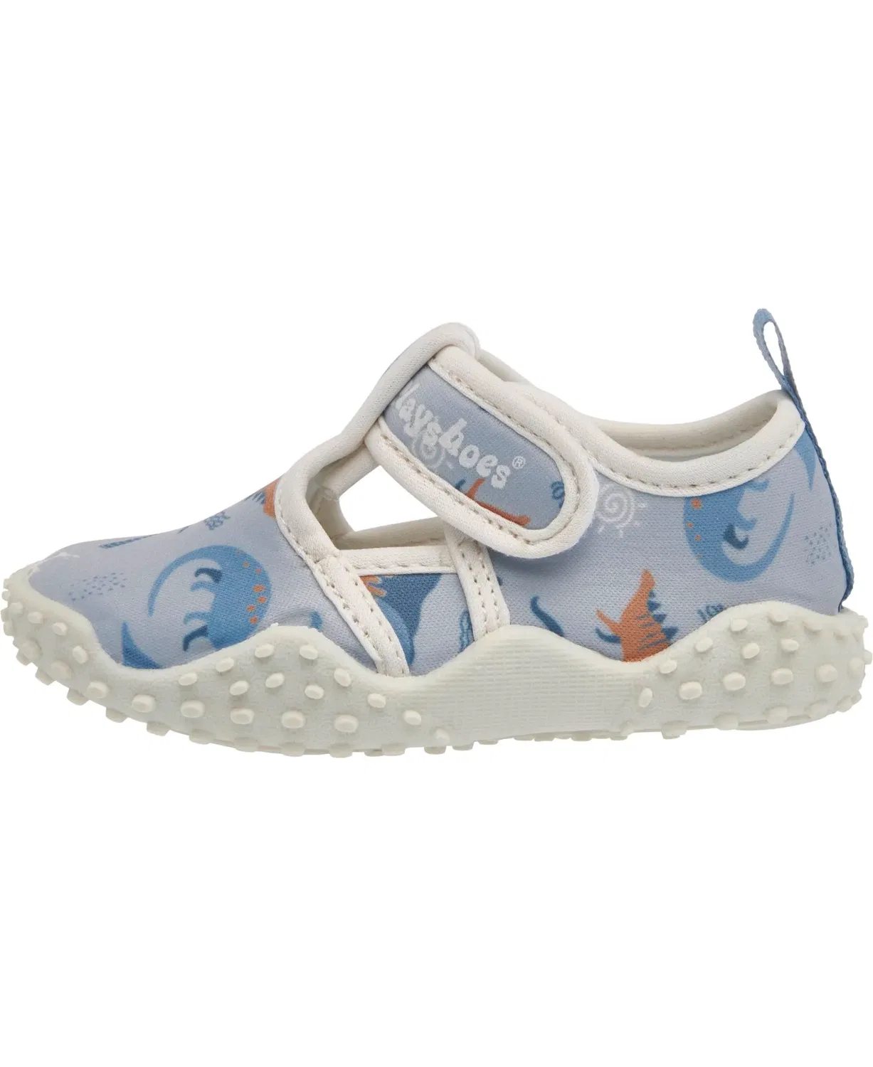 Босоножки водные с динозаврами, Playshoes, синий