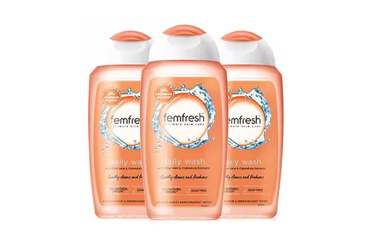 

Ромашка для интимной гигиены увлажняющая 250мл/250мл*2/750мл FEMFRESH