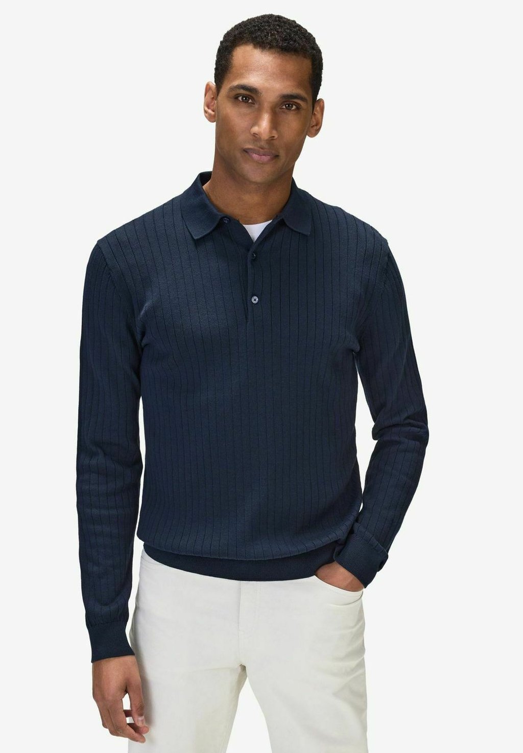 

Рубашка поло RIBBED POLO John Henric, синий