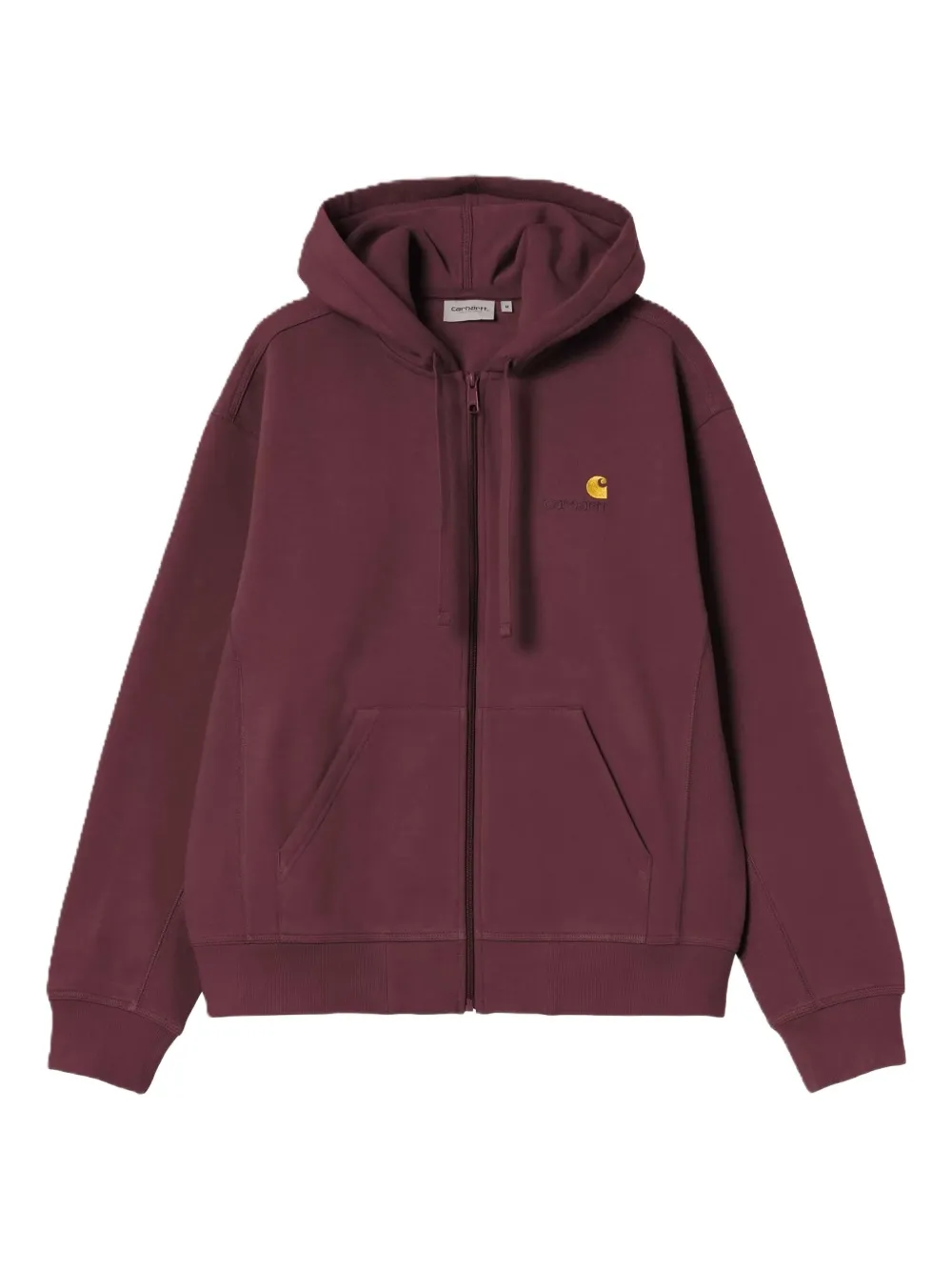 

Американское худи на молнии Carhartt Wip, красный