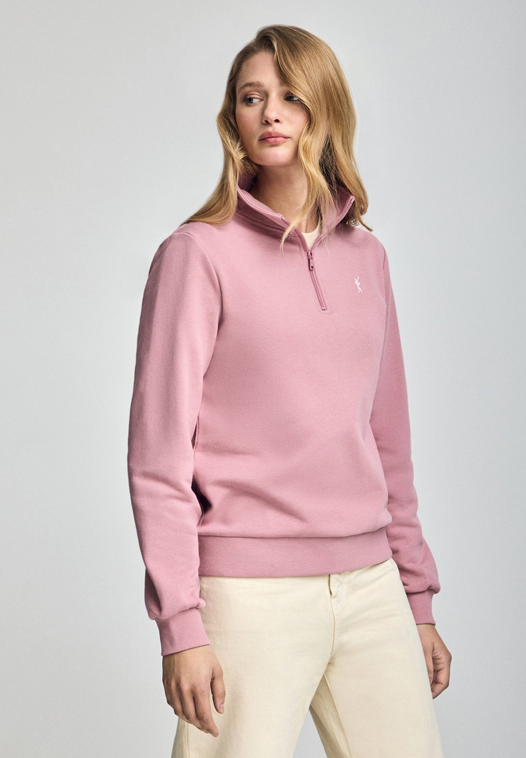 

Толстовка ZIPPER NECK RIGBY GO Polo Club, розовый
