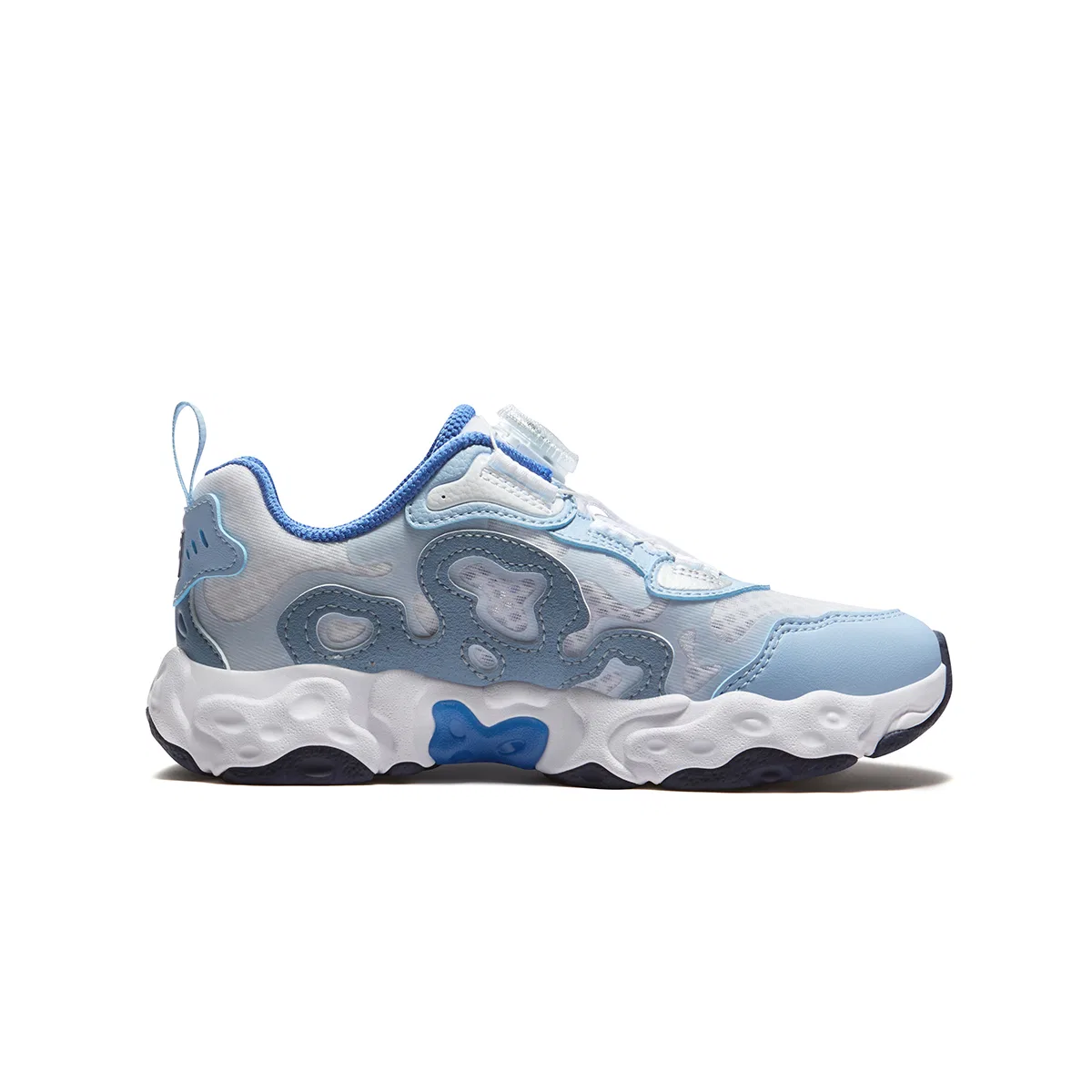 Кроссовки для бега Heritage FHT Mesh FILA KIDS бело-голубые — фото 3