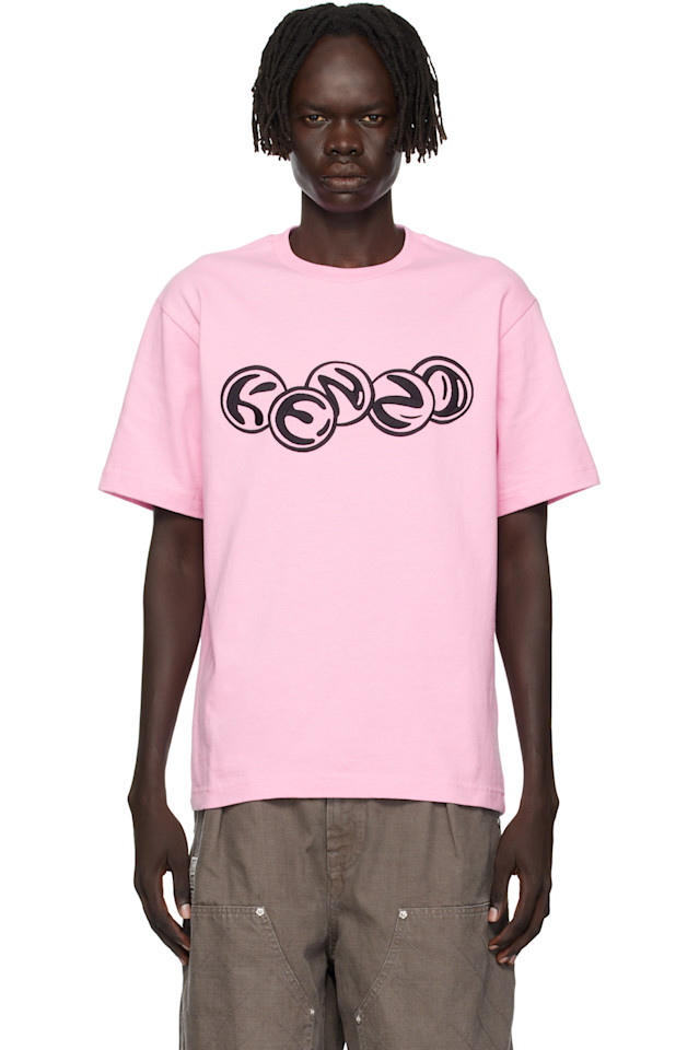 

Kenzo Розовая классическая футболка Kenzo Paris 'Kenzo Pachinko'