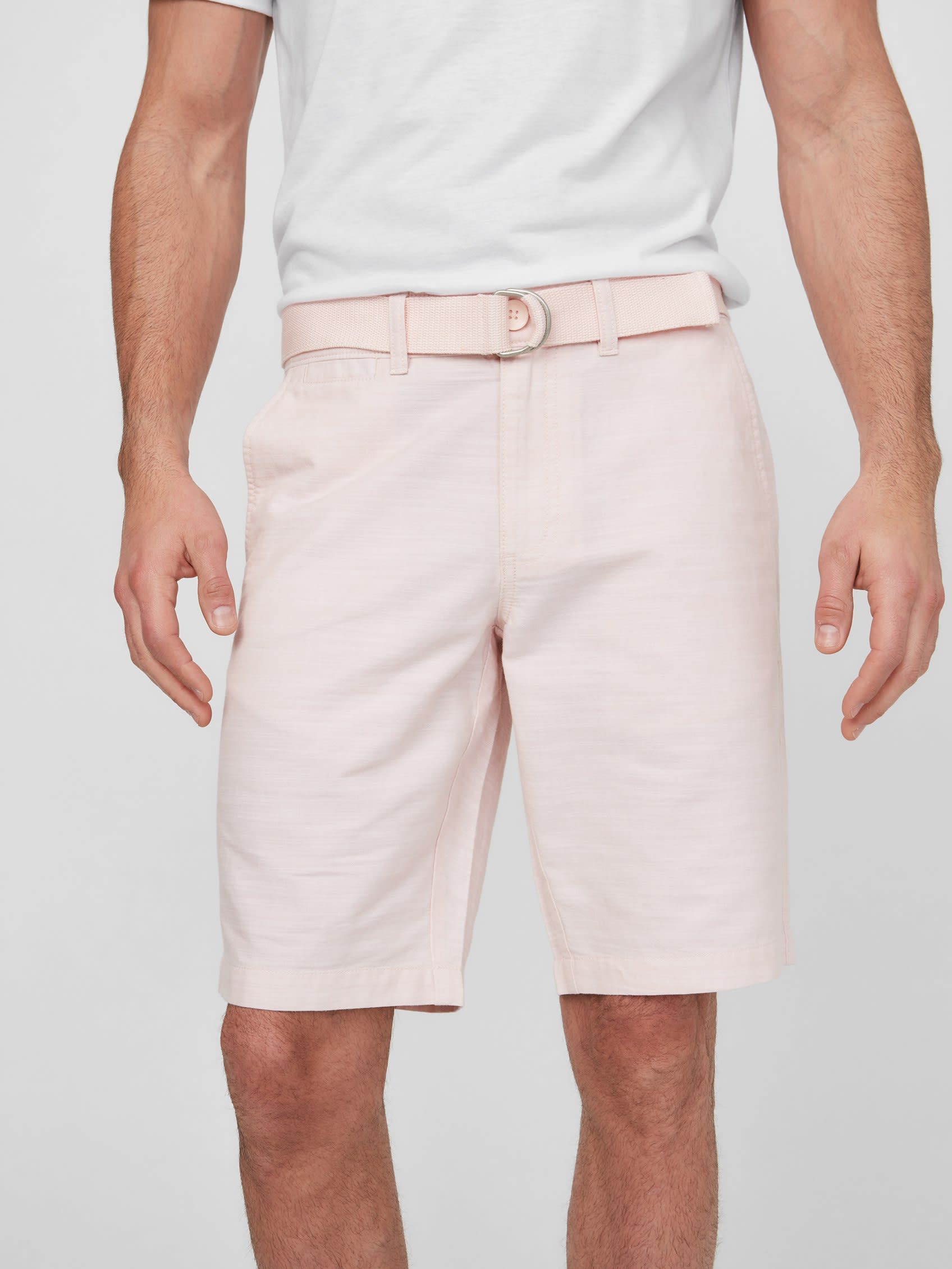 

Шорты с поясом Culver Guess Factory, цвет pink pearl