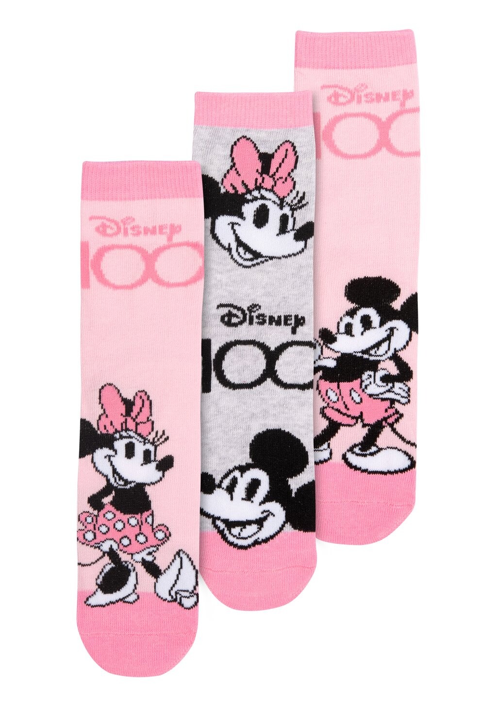 

Носки 3ER PACK MINNIE MOUSE Disney, светло-розовый
