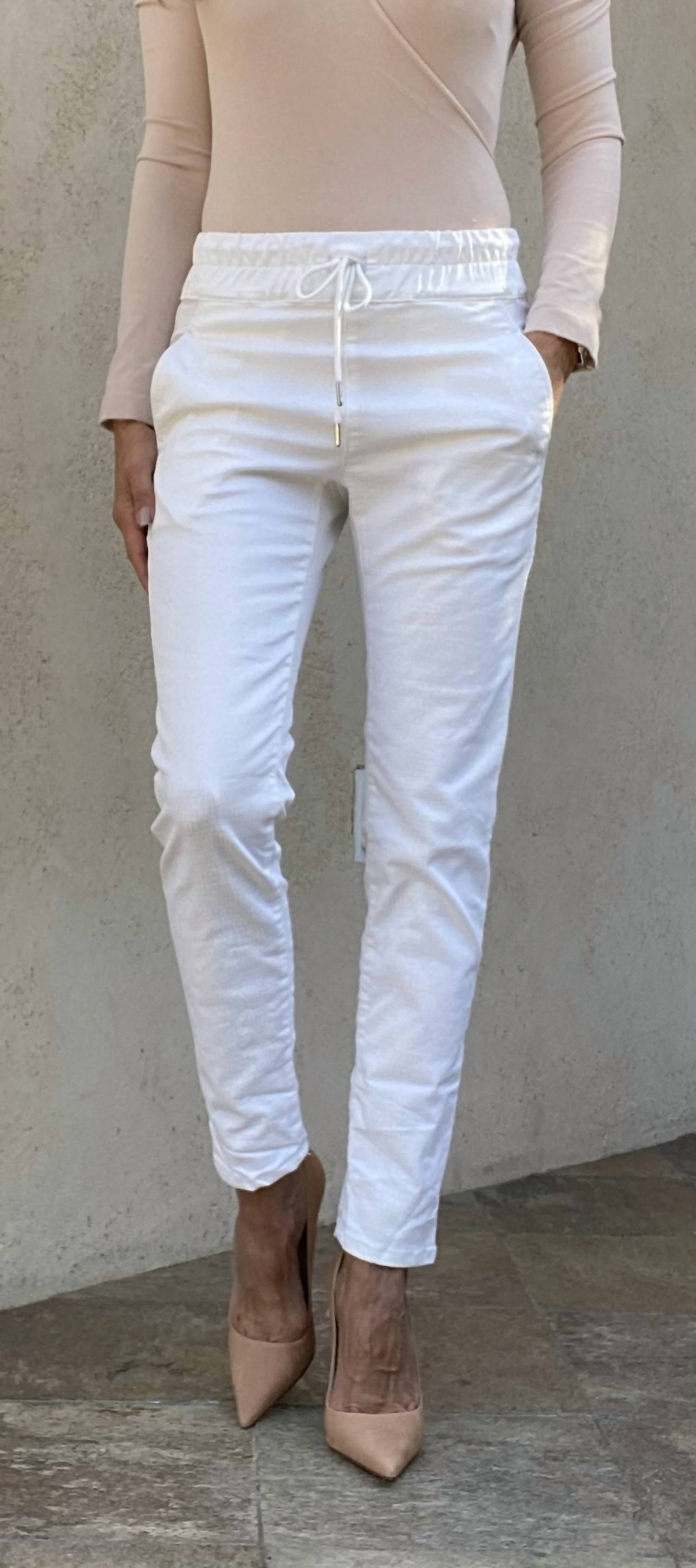 

Брюки Shely In White Snake BEVY FLOG