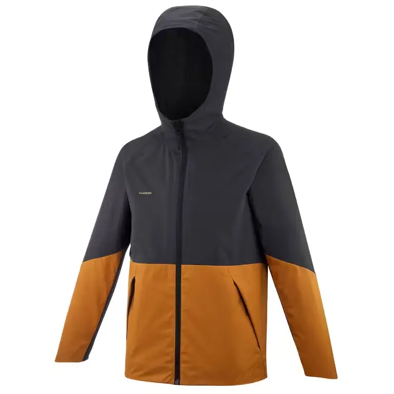 

DECATHLON Куртка MH500 серый/земляной желтый для подростков