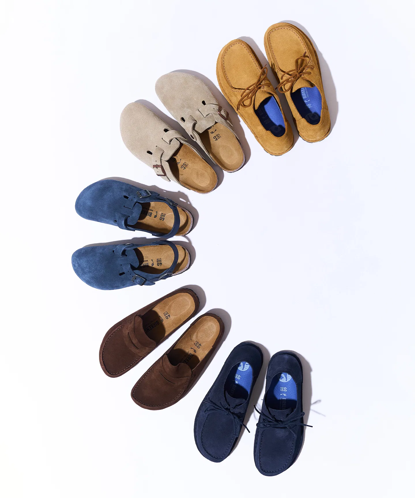 Мужские сандалии Birkenstock Naples Wrapped коричневые — фото 4