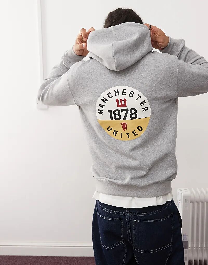 

Толстовка Manchester United VRCT серого цвета adidas Originals