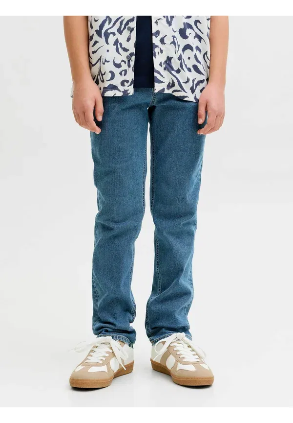 Джинсы Regular Fit JREBNOAH JJCRAFT AT 760 NOOS JNR Regular Fit Jeans Straight Leg Jeans JJ Rebel, голубой деним — фото 2