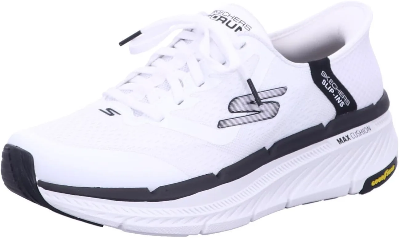 Мужские кроссовки Skechers Max Cushioning Premier 2.0 Ascendant II с легким процессом надевания, белый/черный — фото 4