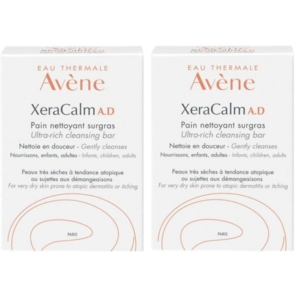 

Набор Avene для очень сухой и атопичной кожи Xeracalm, 2 х 100 г Avène