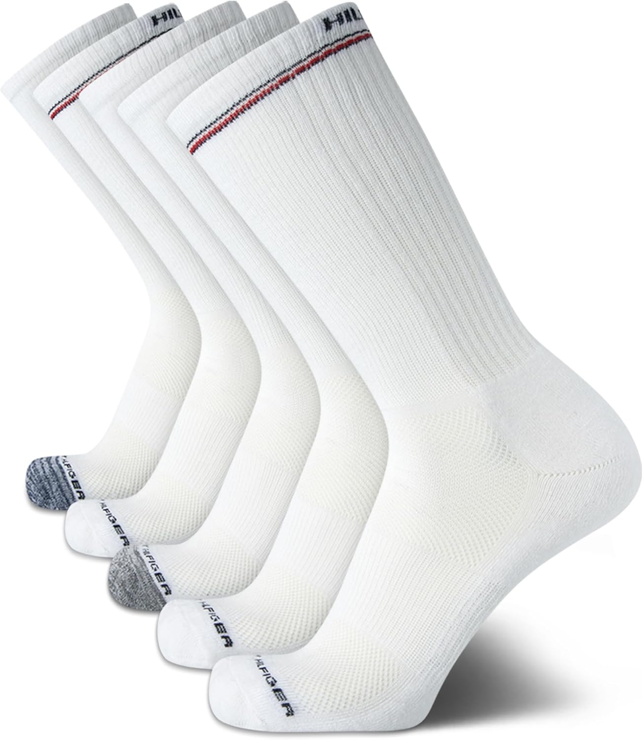 

Мужские спортивные носки Tommy Hilfiger - мягкие носки (5 шт.), White/Grey