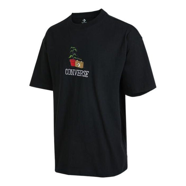 

Футболка road trip t-shirt 'black' Converse, черный