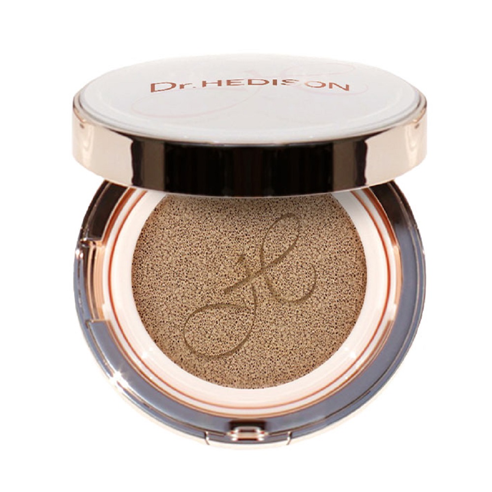 

Кремовая компактная пудра с пептидами miracle cushion spf 50 Dr.Hedison, вес 2 x 15 гр.