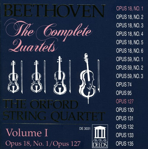 

CD диск Beethoven / Orford String Quartet: Complete Quartets 1