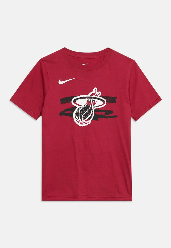 Футболка nba miami heat, клубная одежда Nike Performance, Tough Red — фото 3
