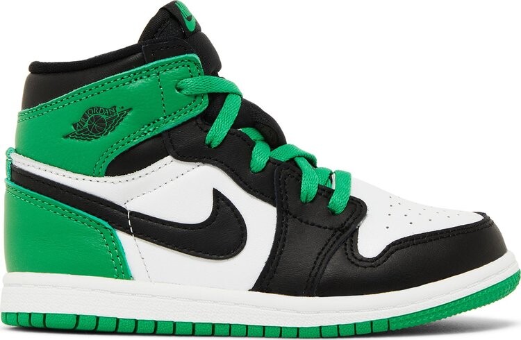 

Кроссовки Air Jordan 1 Retro High OG TD 'Lucky Green', зеленый