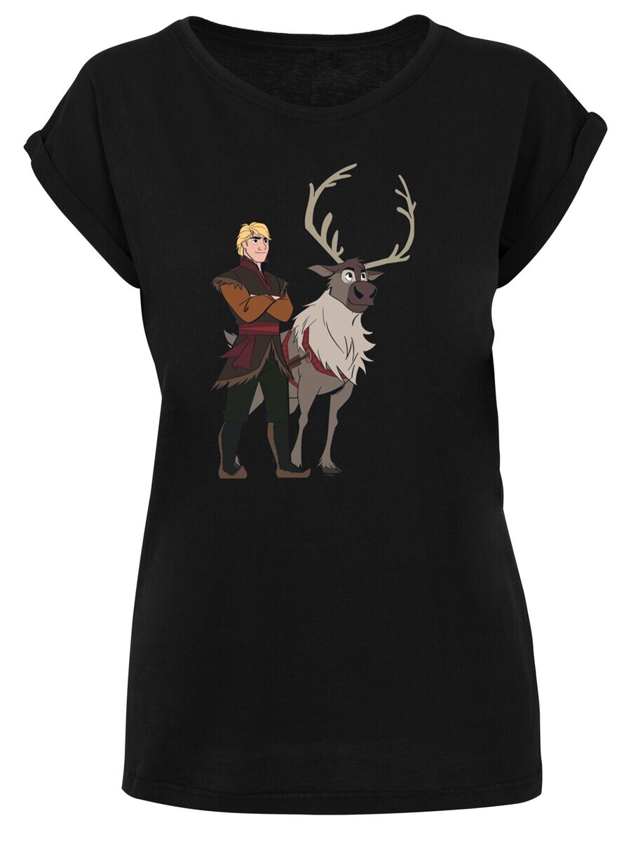 

Футболка F4NT4STIC Shirt Disney Frozen 2 Sven And Kristoff, черный