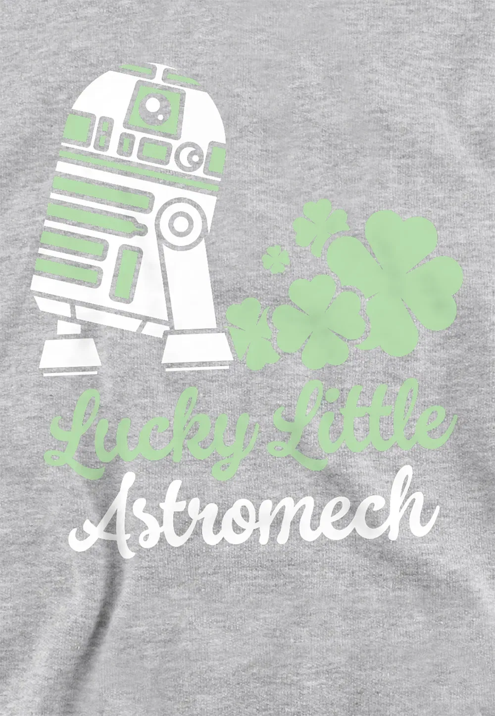 Худи детское Star Wars Lucky Astromech Disney, серый — фото 2