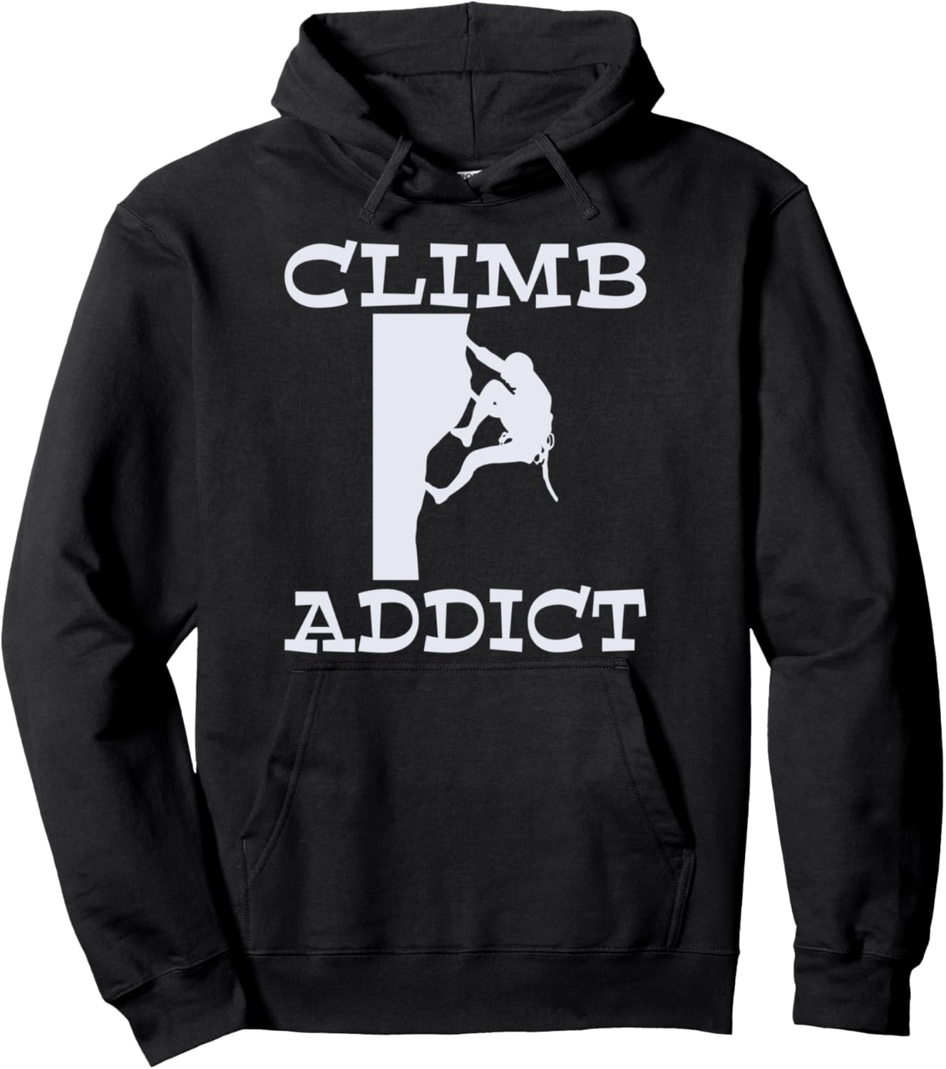 

Худи для скалолазов, любителей лазания по деревьям Climbing Gifts & Gear, черный