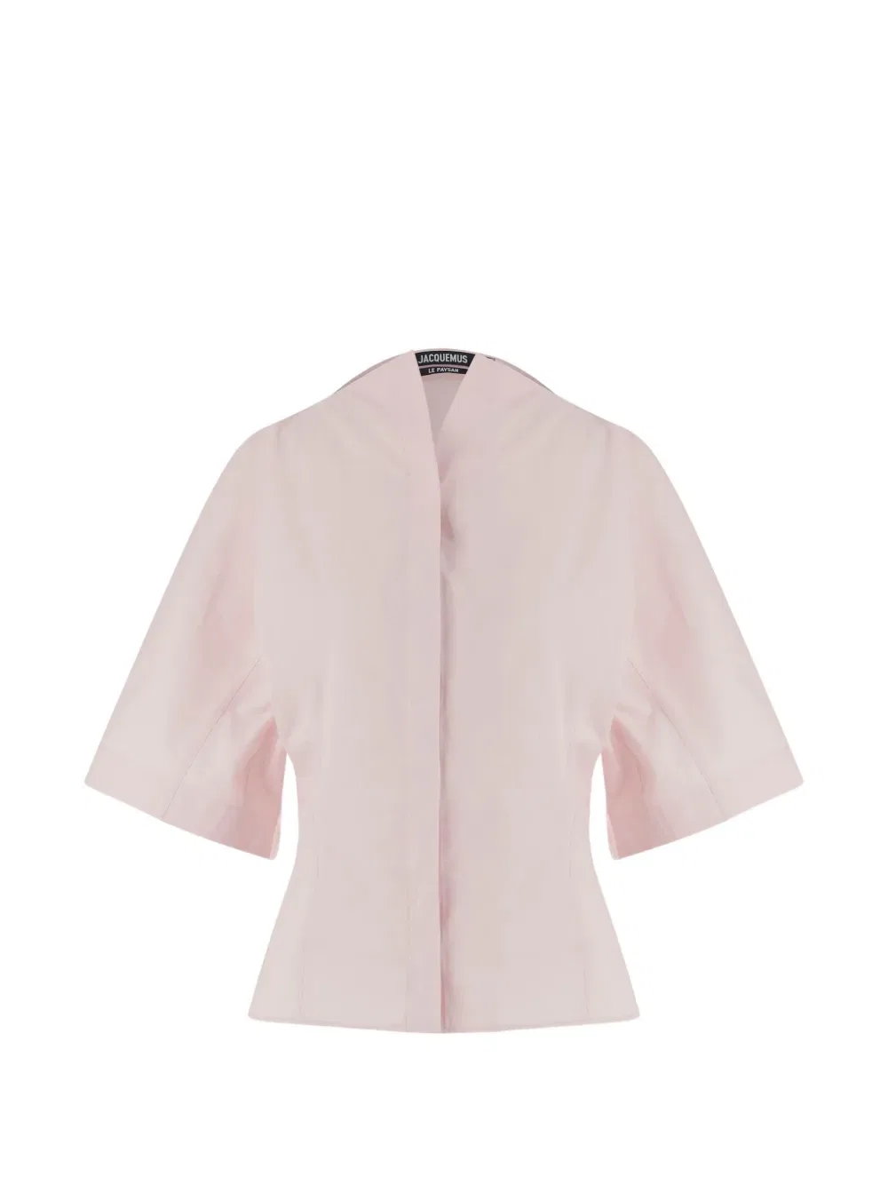 Рубашка с широкими рукавами Jacquemus, розовый
