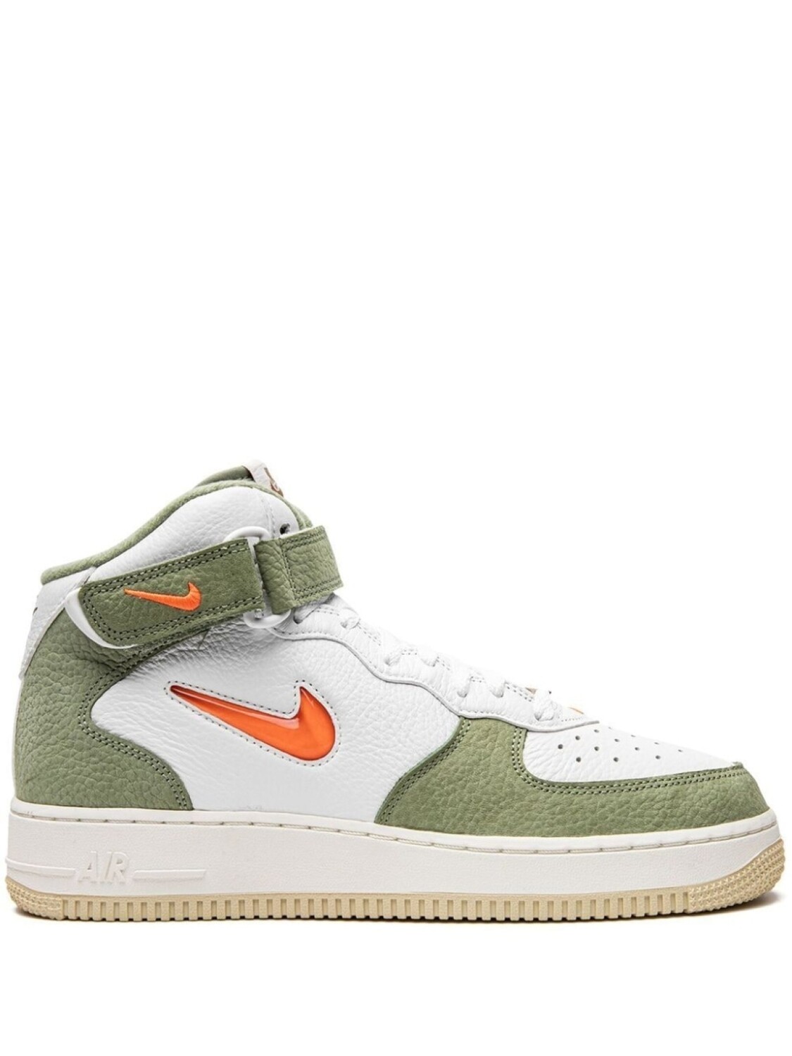 

Nike кроссовки Air Force 1 Mid QS Jewel Oil Green, белый