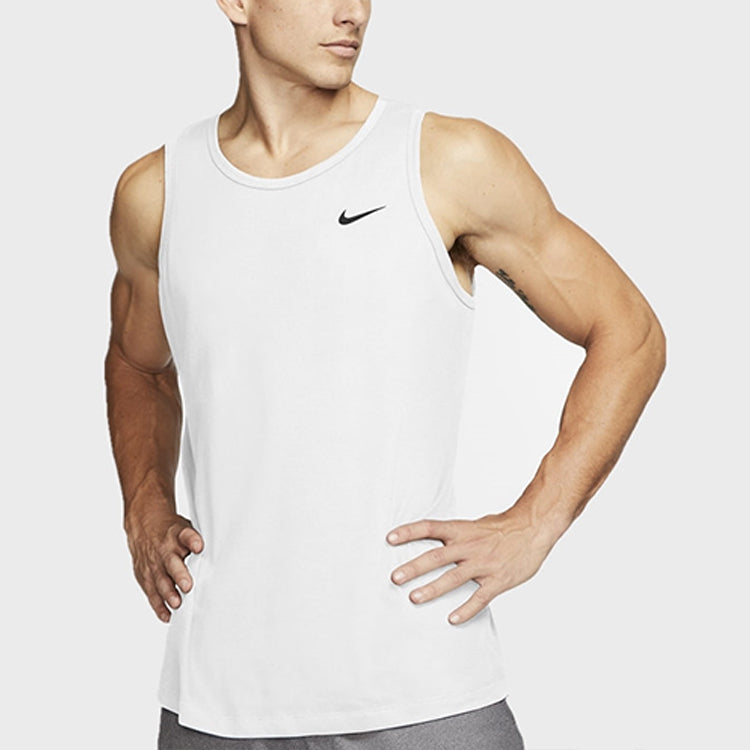 Жилет Nike Dri-fit Training Breathable Casual Sports Quick Dry Vest White — фото 4