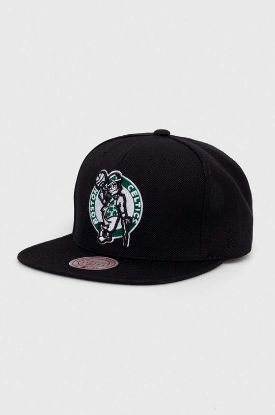 

Бейсболка Mitchell & Ness Boston Celtics из смесовой шерсти Mitchell&Ness, черный